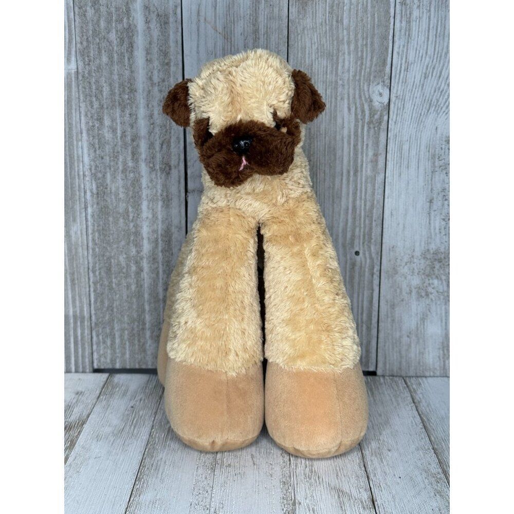 Bestever Funny Feet Pug Dog Plush Stuffed Animal 12"